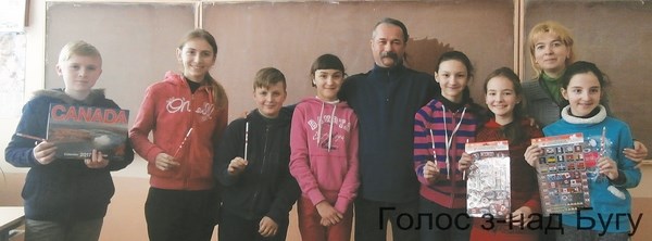 Аркадій Назарович у Волицькій школі