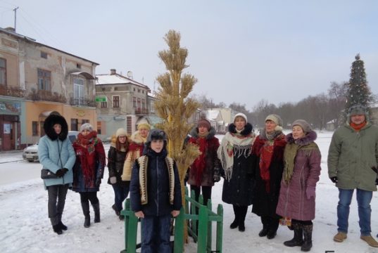 в Сокалі встановлено майже триметровий дідух