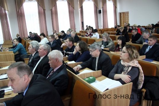на сесії Сокальської районної ради