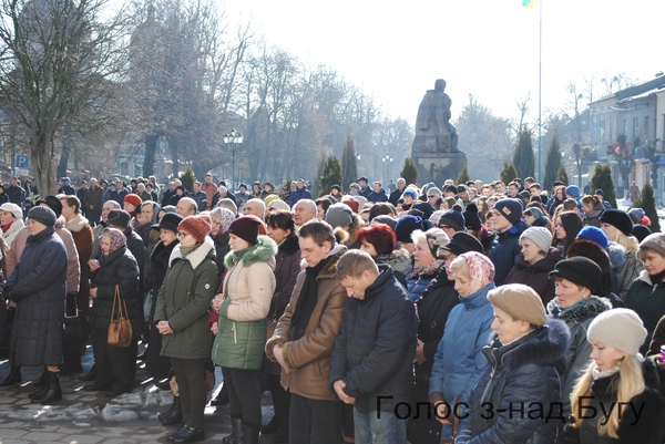 В Сокалі відбувся вічер-еквієм до дня пам’яті кривавих подій на Майдані