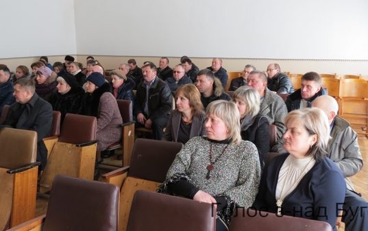 в Тартаківській школі відбулася нарада по обговоренню питання щодо створення об’єднаної територіальної громади
