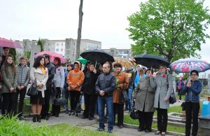 під час віче-реквієму на Сокальському цвинтарі у День пам’яті та примирення