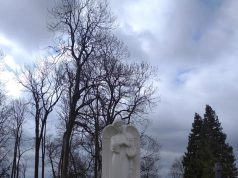 Світлина справа відтво­рює над­гробний пам’ятник Вікто­рові Матюку споруд­жений у 1937 році. Автори відомі скульптори: А Пав­лось і А. Коверко.